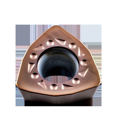 WPGT 모델 CNC 밀링 인서트, 직경 9.525mm, 두께 4.2mm, 고정밀 가공용