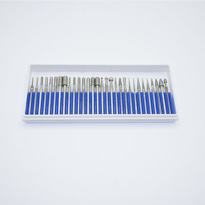 30가지 다른 모양의 고정밀 고경도 초경 로터리 버 텅스텐 카바이드 버 세트