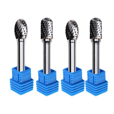 굽힐 수 있는 축 장기간 1/4 정강이는 회전식 카바이드 회전식 버 Ｆ Sf 유형에서 설정했습니다