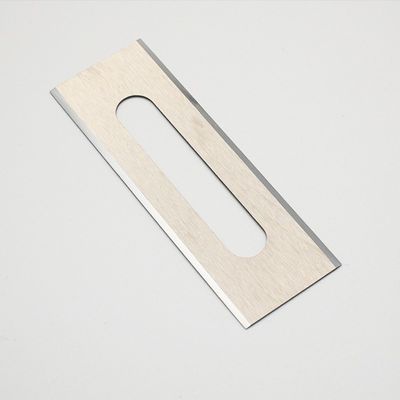 주문 시멘트 된 텅스텐 탄화물 합금 화학 섬유 슬로팅 위치 블레이드 직물 필름 절단 산업 기계 칼