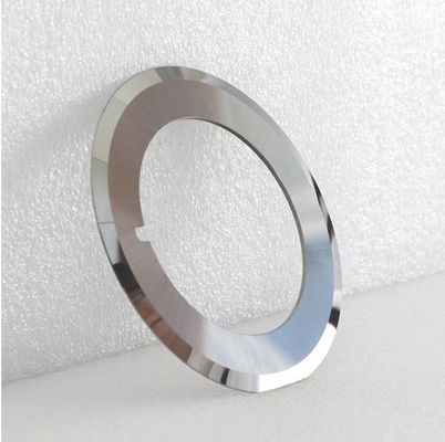 맞춤형 텅스텐 카바이드 합금 리튬 배터리 전극 절단 원형 칼 고품질 산업용 칼날 칼 YG8 YG9C