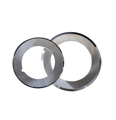 맞춤형 텅스텐 카바이드 합금 리튬 배터리 전극 절단 원형 칼 고품질 산업용 칼날 칼 YG8 YG9C