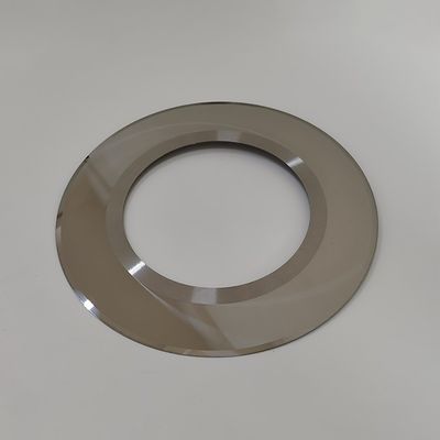 핫 셀링 맞춤형 초경 합금 텅스텐 카바이드 합금 텅스텐 카바이드 합금 리튬 배터리 전극 상단 슬리팅 라운드 블레이드 YG8