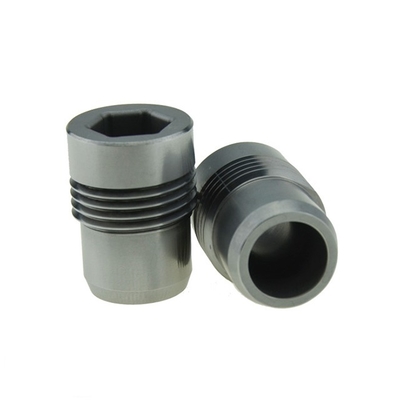 12.7mm 포어 지름 YG8 A02 포러시티와 검은 색의 PDC 비트용 텅스텐 탄화물 노즐