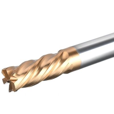 CNC 선반 기계를 위한 높은 견고성 CNC 탄화물 엔드 밀