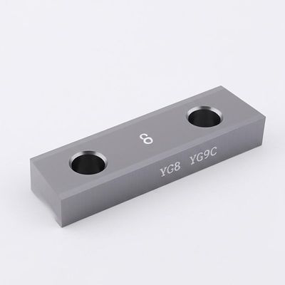 인쇄 산업용 밀링 커터용 맞춤형 텅스텐 카바이드 합금 날카로운 블레이드 얇은 블레이드 사각 블레이드 YG8 YG9C