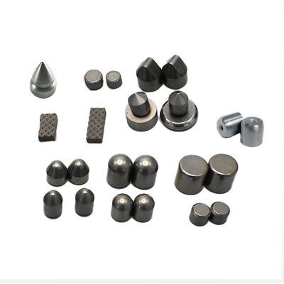 Custom Double Cone Head Cemented Carbide Buttons with Glossy Surface and High Density for Oil and Gas Industry