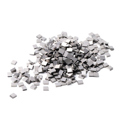 경도 YG8의 맞춤형 텅스텐 카바이드 브레이즈 팁, 압축 저항 및 석재 절단을 위한 사각 팁