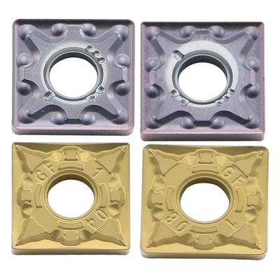 SNMG 모델 탄화물 CNC 삽입 0° 각과 ±0.08-±0.18 직경 4.76mm-7.94mm 가공 용도