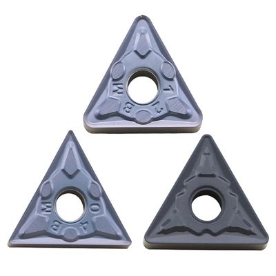 고정밀 ±0.08-±0.18 M 공차 선삭용 75° T 각도 및 0° N 각도의 장수명 TNMG CNC 인서트