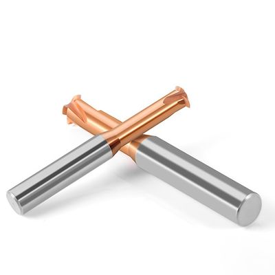 구리, 합금강, 일반강, 주철의 M2, M3, M4, M6 나사산용 단일 팁 디자인의 단일 스레드 밀링 커터