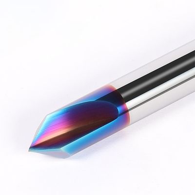 스테인리스 스틸을 위한 65° 2 플루트 90° 앵글 텅프렌 탄화물 프레싱 커터와 함께 샴퍼링 도구