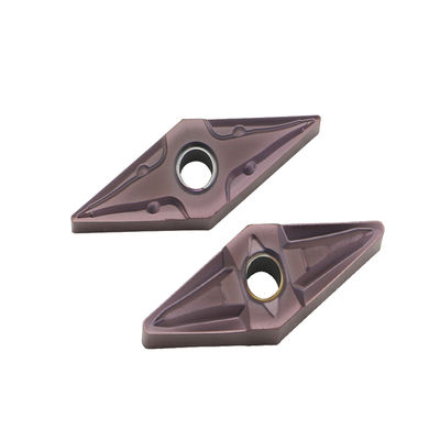 강철 기계가공을 위한 카바이드 삽입재를 돌리는 VNMG1604 CNC 외부가 빨리 잘립니다